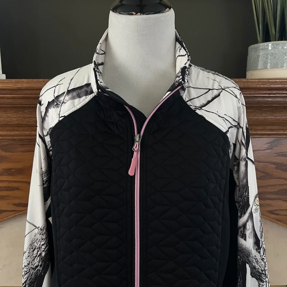 Rocky Athletic Mobility Camo Full‎ Zip Jacket Size Large